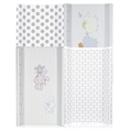 Hard Diaper Changing Mat Short 50x70 cm / Grey